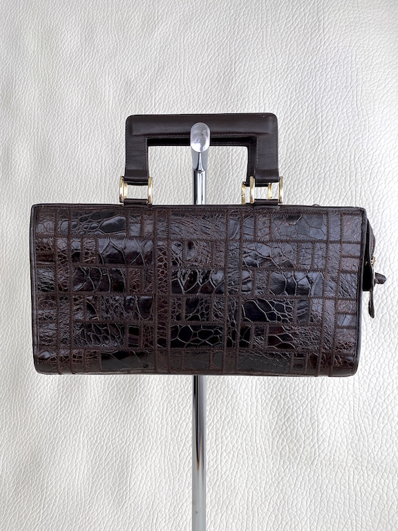 Vintage Crocodile Handbag