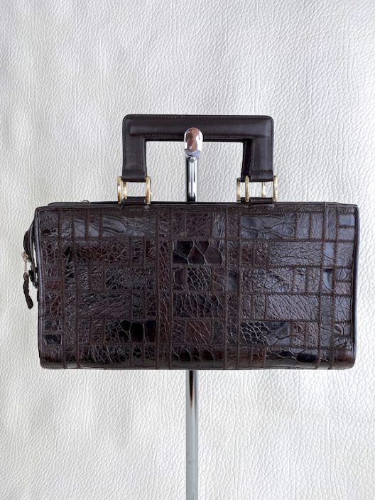Vintage Crocodile Handbag