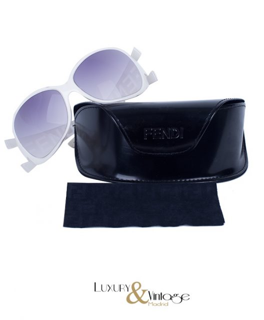 Fendi Sunglasses White Mod. FS388 105