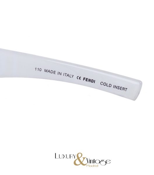 Fendi Sunglasses White Mod. FS388 105