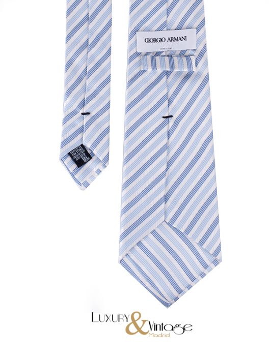 Giorgio Armani Neck Tie Stripes Print