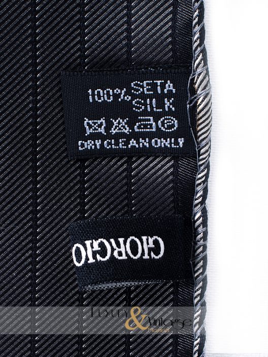 Giorgio Armani Black Label Handkerchief