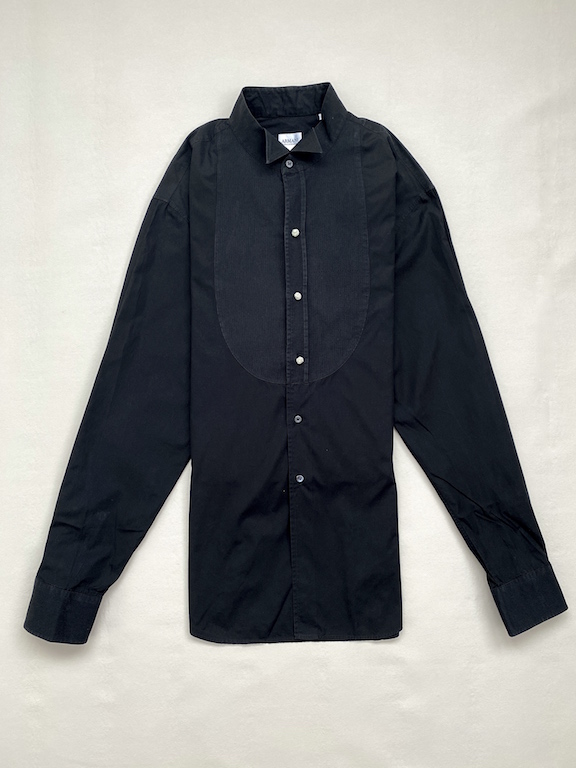 Armani Collezioni Black Tuxedo Shirt