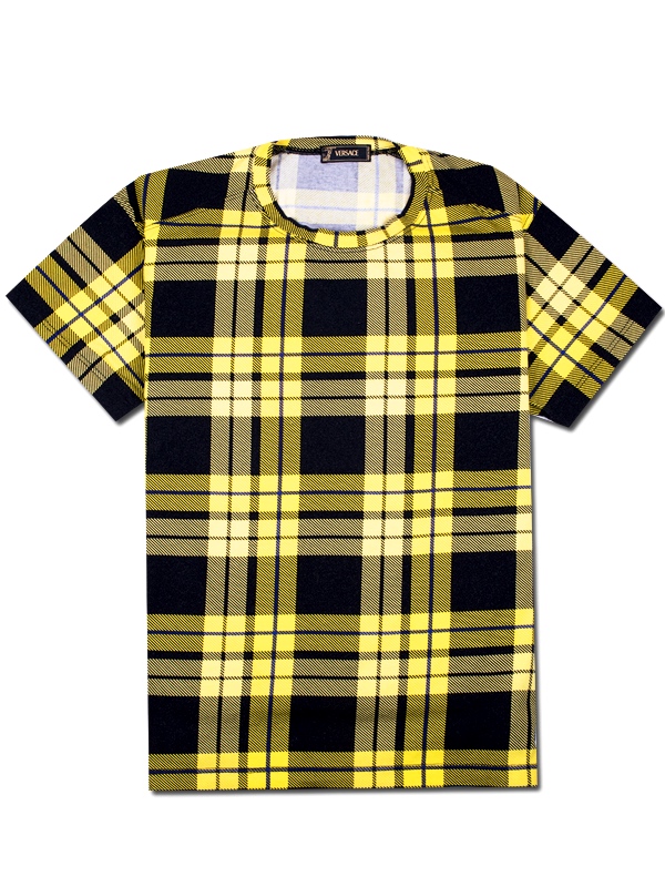 Versace-yellow-squares-t-shirt