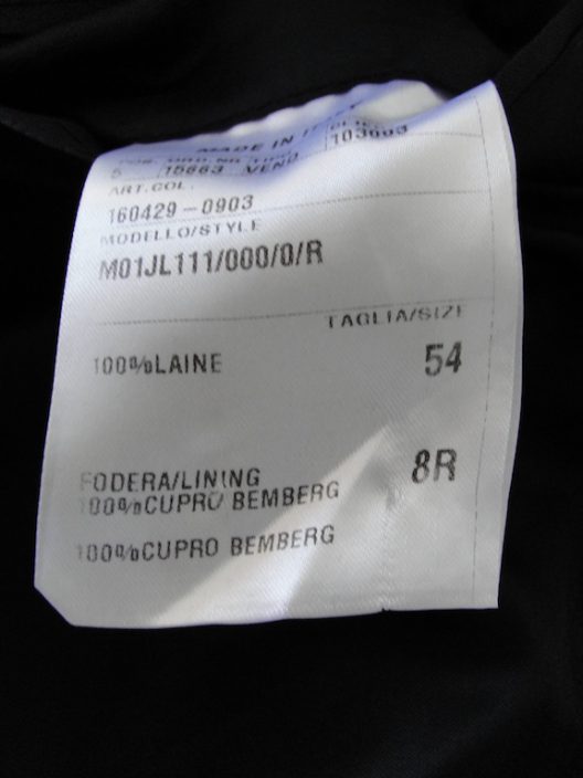 VERY RARE Lanvin by Lucas Ossendrijver Blazer one button