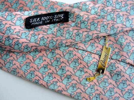Brioni Pink Neck Tie