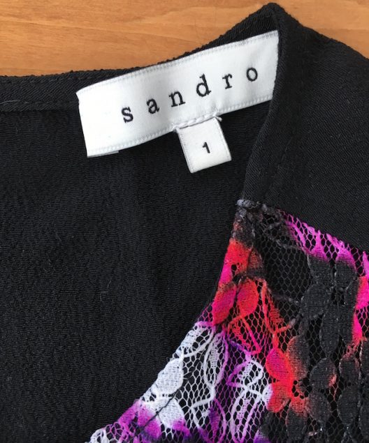 Sandro Paris Lace Top