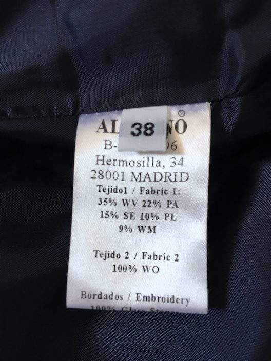 Alvarno Oversize Tweed-Wool Long Vest with Swarovski Crystals Details