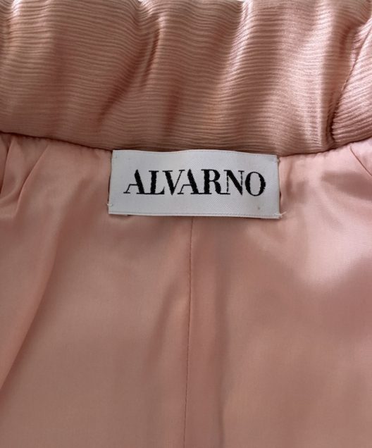 Alvarno Short Pink Silk Jacket " Unique Pieces Collection "