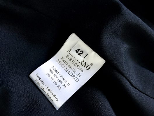 Alvarno Wool Jacket with Swarovski Crystals Details
