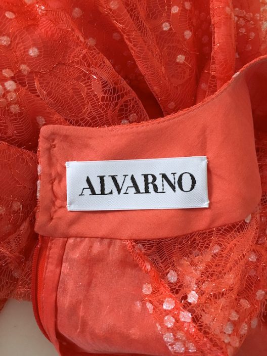Alvarno Evening Long Lace Dress - Unique Pieces Collection