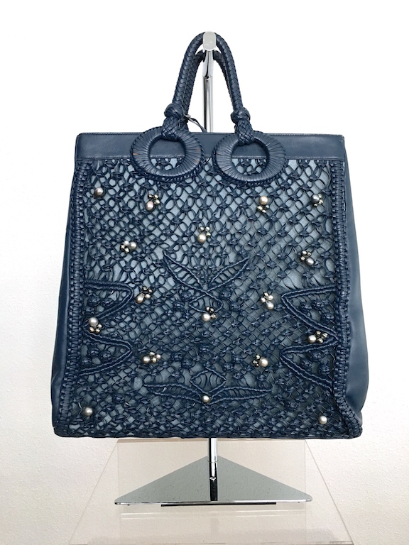 Robert WAN | Best Tahitian Pearls Leather-Python Tote Bag Limited Edition