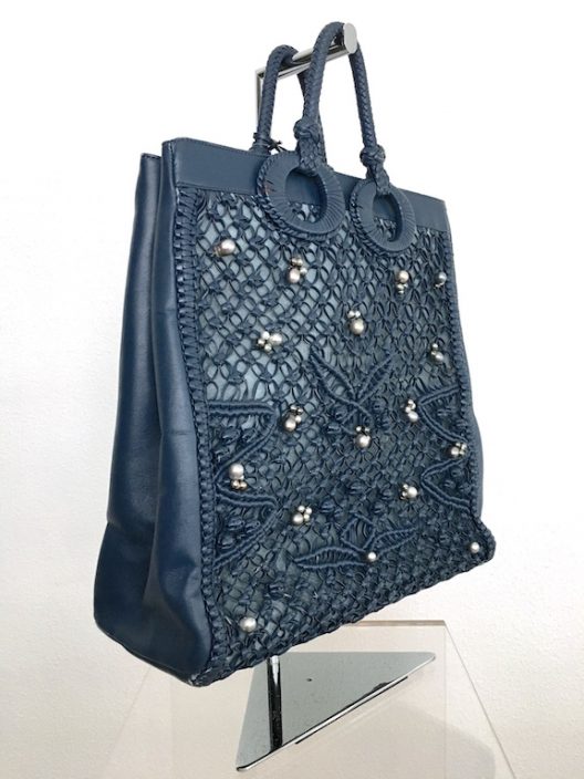 Robert WAN | Best Tahitian Pearls Leather-Python Tote Bag Limited Edition