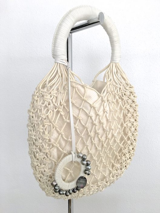 Robert WAN | Best Tahitian Pearls Leather-Python Hobo Bag Limited Edition