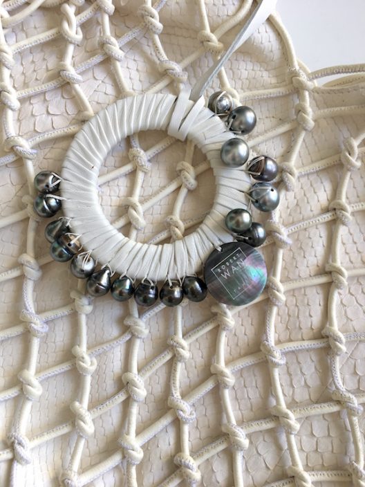 Robert WAN | Best Tahitian Pearls Leather-Python Hobo Bag Limited Edition