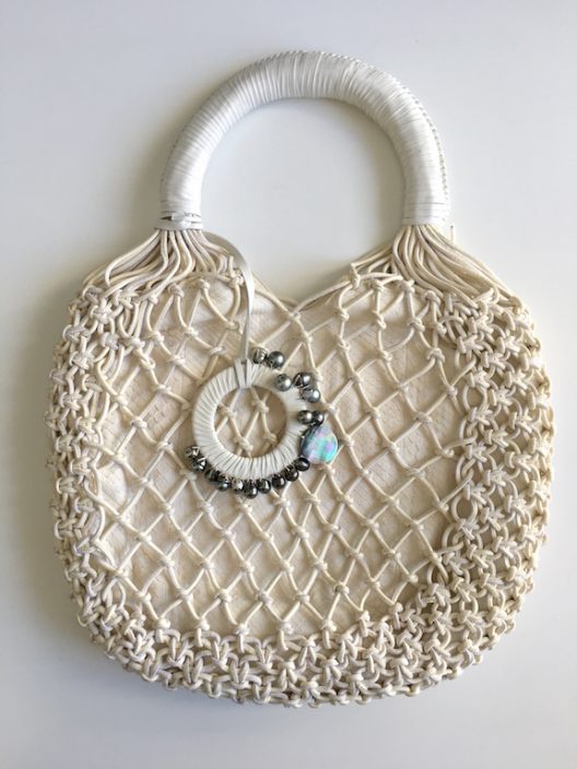 Robert WAN | Best Tahitian Pearls Leather-Python Hobo Bag Limited Edition