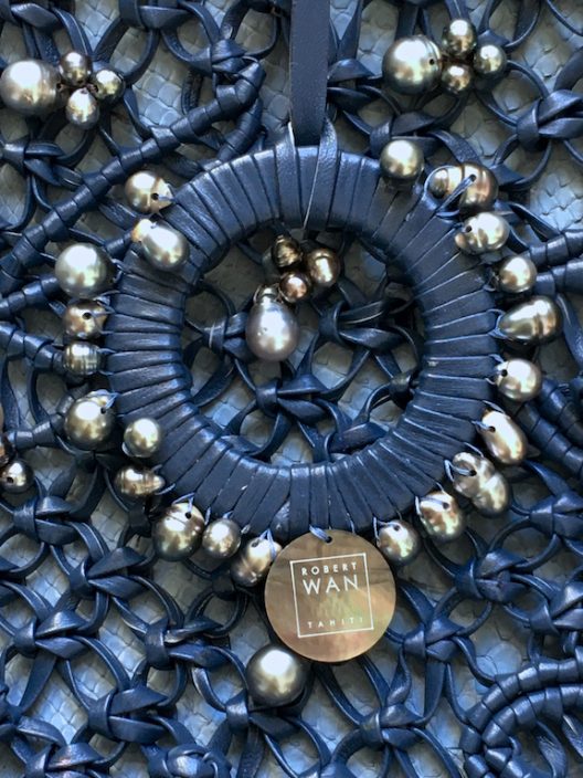 Robert WAN | Best Tahitian Pearls Leather-Python Tote Bag Limited Edition