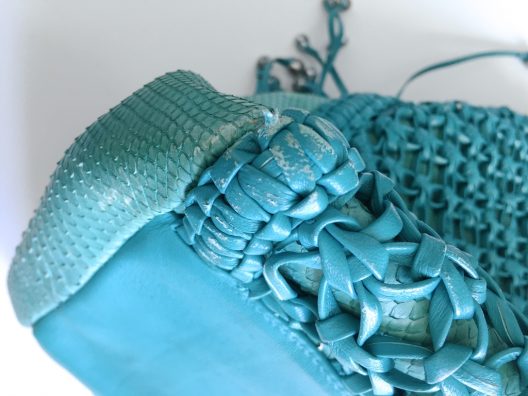 Robert WAN | Best Tahitian Pearls Leather-Python Tote Bag Limited Edition