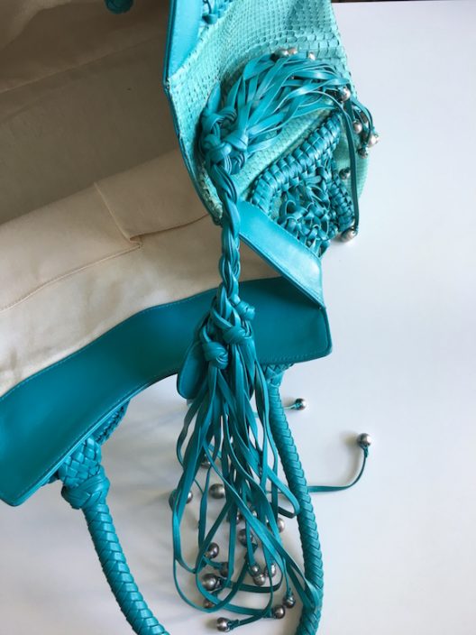 Robert WAN | Best Tahitian Pearls Leather-Python Tote Bag Limited Edition