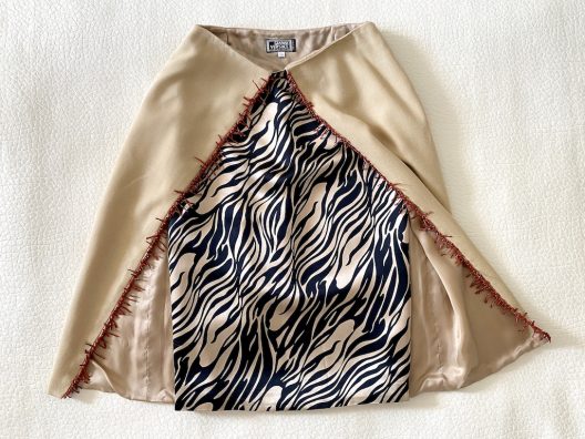 Very RARE Gianni Versace Set Cardigan-Top-Skirt Coral Details