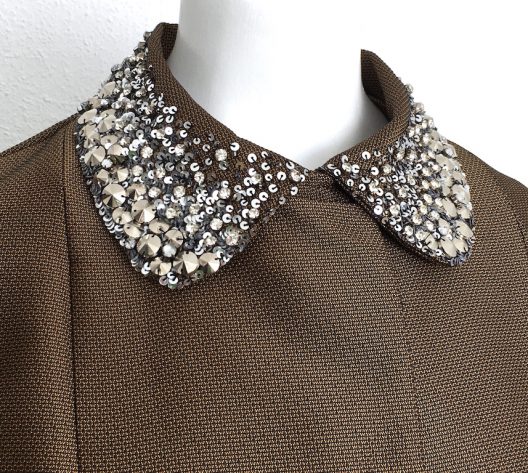 Alvarno Jacket With Sequins & Swarovski Crystals Details