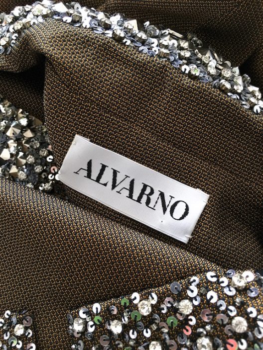 Alvarno Jacket With Sequins & Swarovski Crystals Details