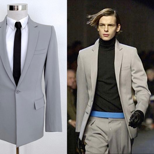 VERY RARE JACKET DIOR HOMME FW01 "Soilitaire" Collection By Hedi Slimane