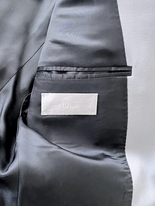 VERY RARE JACKET DIOR HOMME FW01 "Soilitaire" Collection By Hedi Slimane