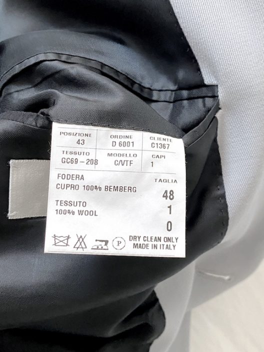 VERY RARE JACKET DIOR HOMME FW01 "Soilitaire" Collection By Hedi Slimane