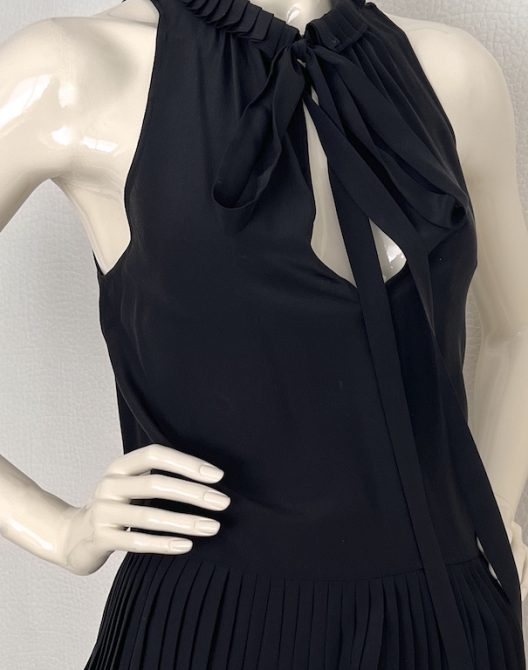 Roberto Cavalli Top pleated silk