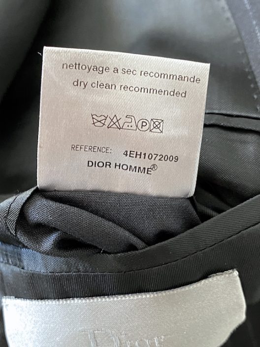 DIOR HOMME FW04 By Hedi Slimane Party-Cocktail Black Suit