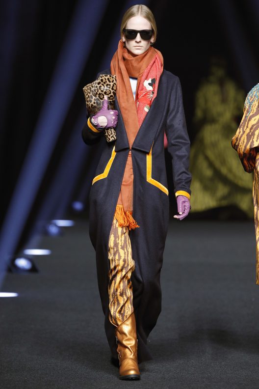 Stole - Foulard with patchwork details