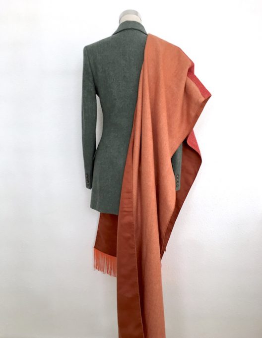 Stole - Foulard with patchwork details