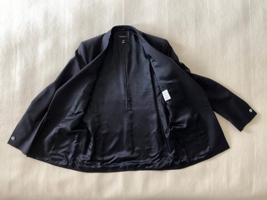 Collector's Piece Karl Lagerfeld for H&M Black Wool Slim Fit Jacket