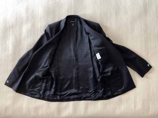 Collector’s Piece Karl Lagerfeld for H&M Black Wool Slim Fit Jacket ...