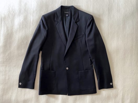 Collector's Piece Karl Lagerfeld for H&M Black Wool Slim Fit Jacket