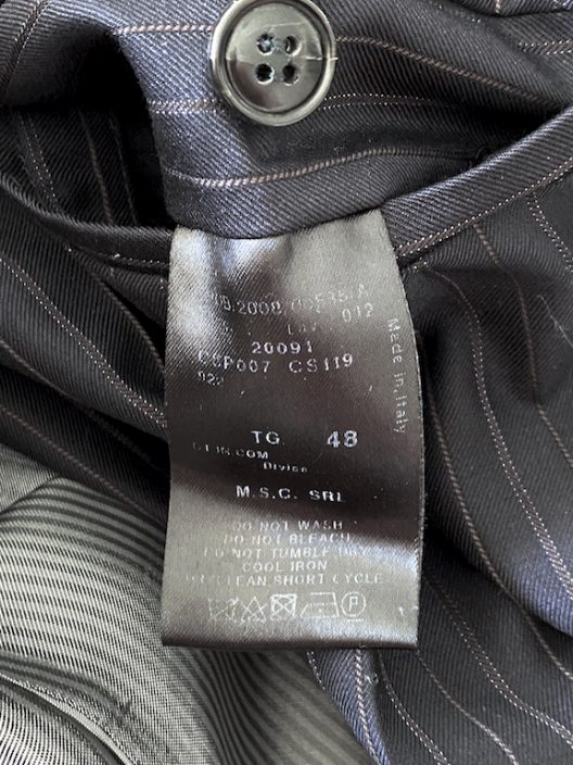 Giorgio Armani Slim Striped Suit