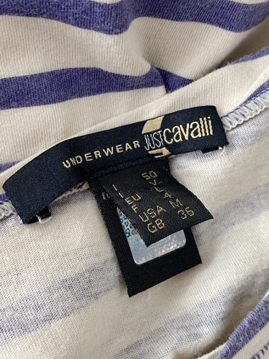 Just Cavalli Striped Polo Shirt