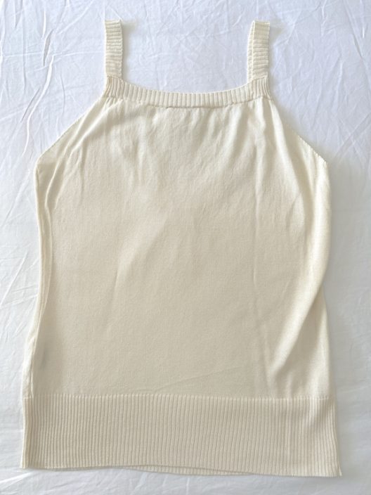 Valentino Garavani Beige Tank Top