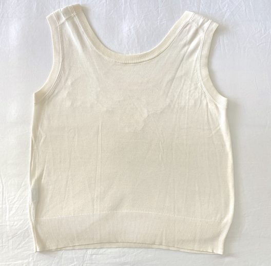 Dolce & Gabbana Beige Silk Tank Top