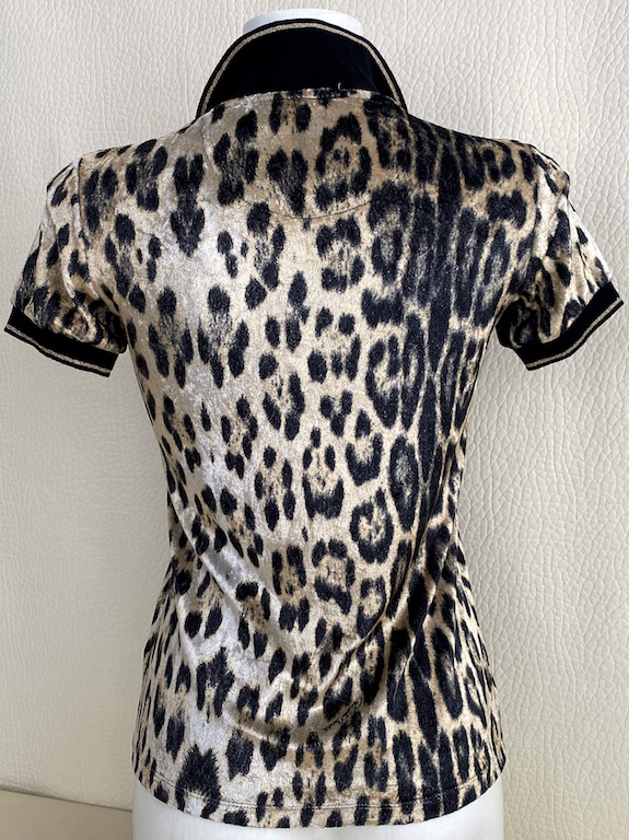 Roberto Cavalli GYM- Animal Print Polo