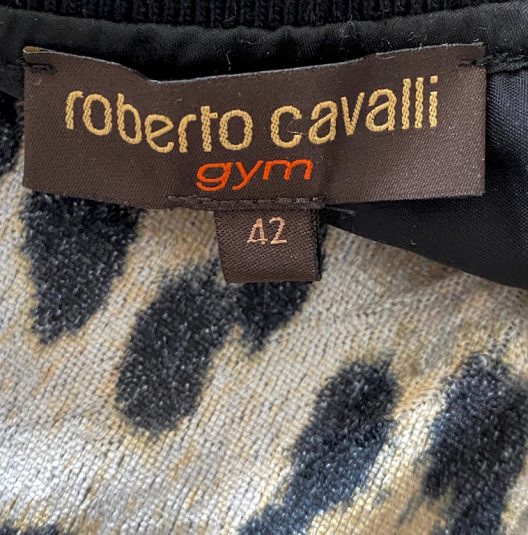 Roberto Cavalli GYM- Animal Print Polo