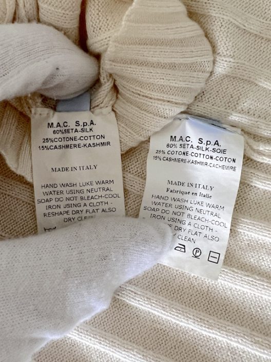 MALO cashmere-silk twin set