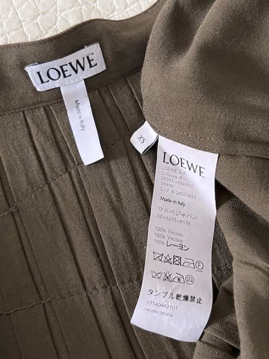 RARE Loewe by Jonathan Anderson Oversize Asymmetric Long Shirt