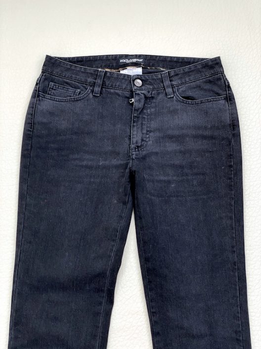 Dolce & Gabbana Black Jeans Mod. Audrey