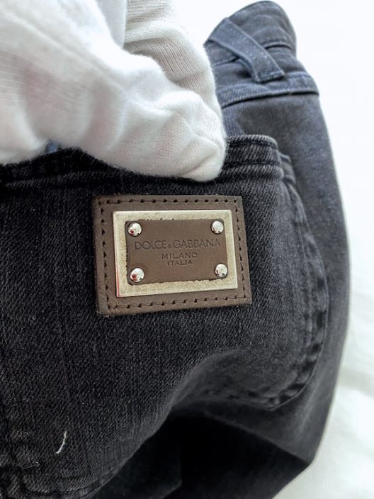 Dolce & Gabbana Black Jeans Mod. Audrey