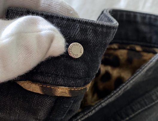 Dolce & Gabbana Black Jeans Mod. Audrey