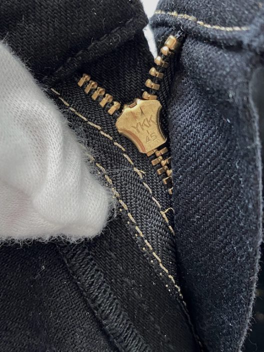Versace Jeans Couture, black jeans-golden seam