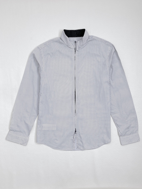 Giorgio Armani Collarless Slim-Fit Shirt