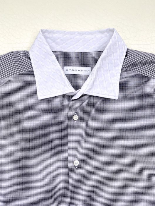 ETRO cotto shirt - vichy print